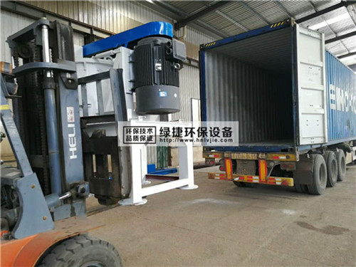 铜铝水箱分离机时产1吨生产线发往香港